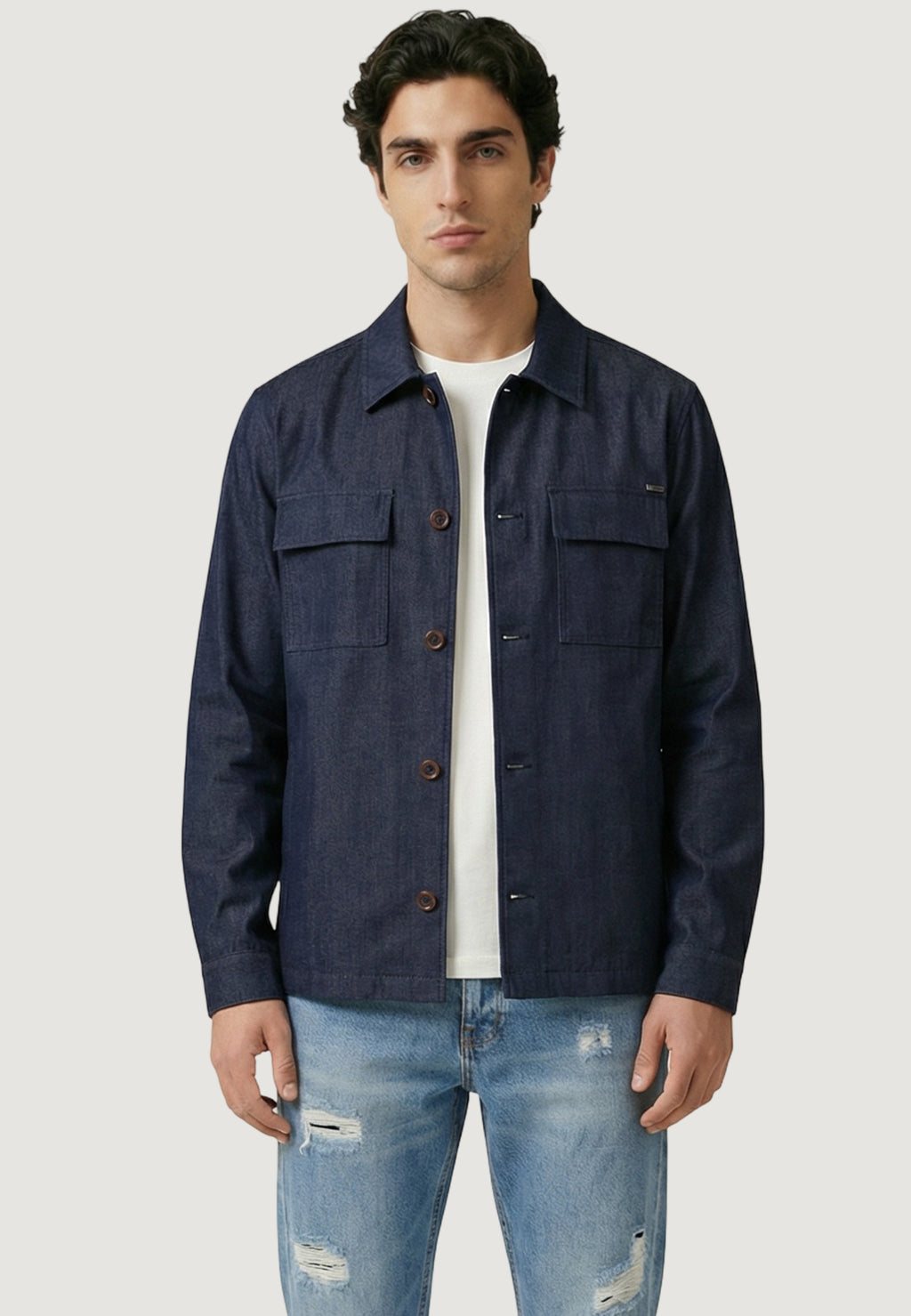 Camicia manica lunga Gianni Lupo OVERSHIRT