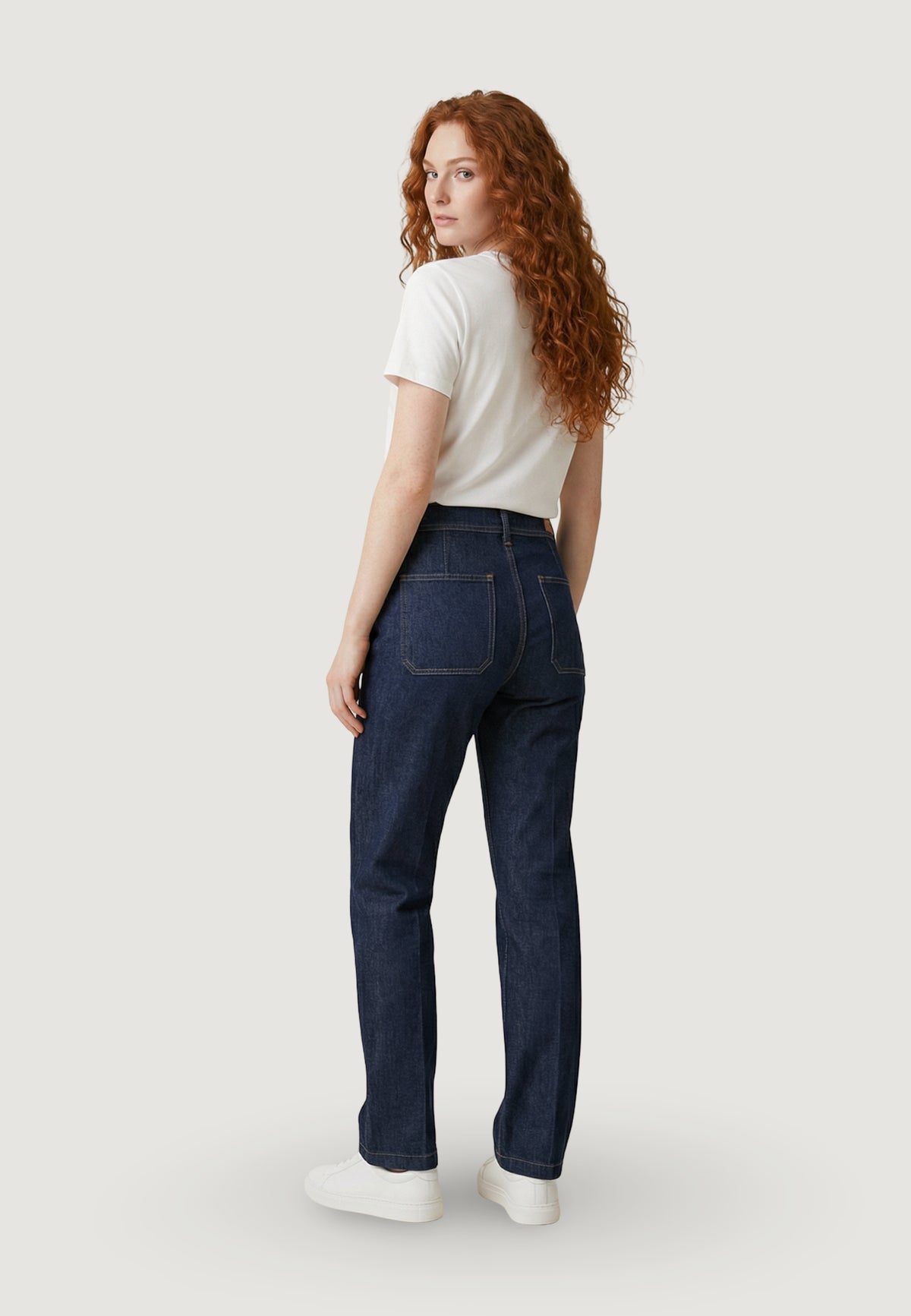 Jeans mom Replay STRAIGHT