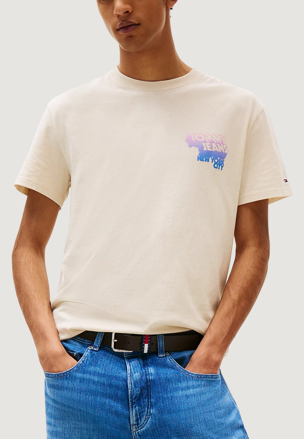 T-shirt Tommy Hilfiger Jeans TJM REG STACK BACKPR