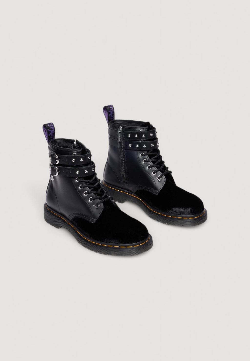 Anfibi Dr. Martens 1460 Wdn Smooth+Velvet