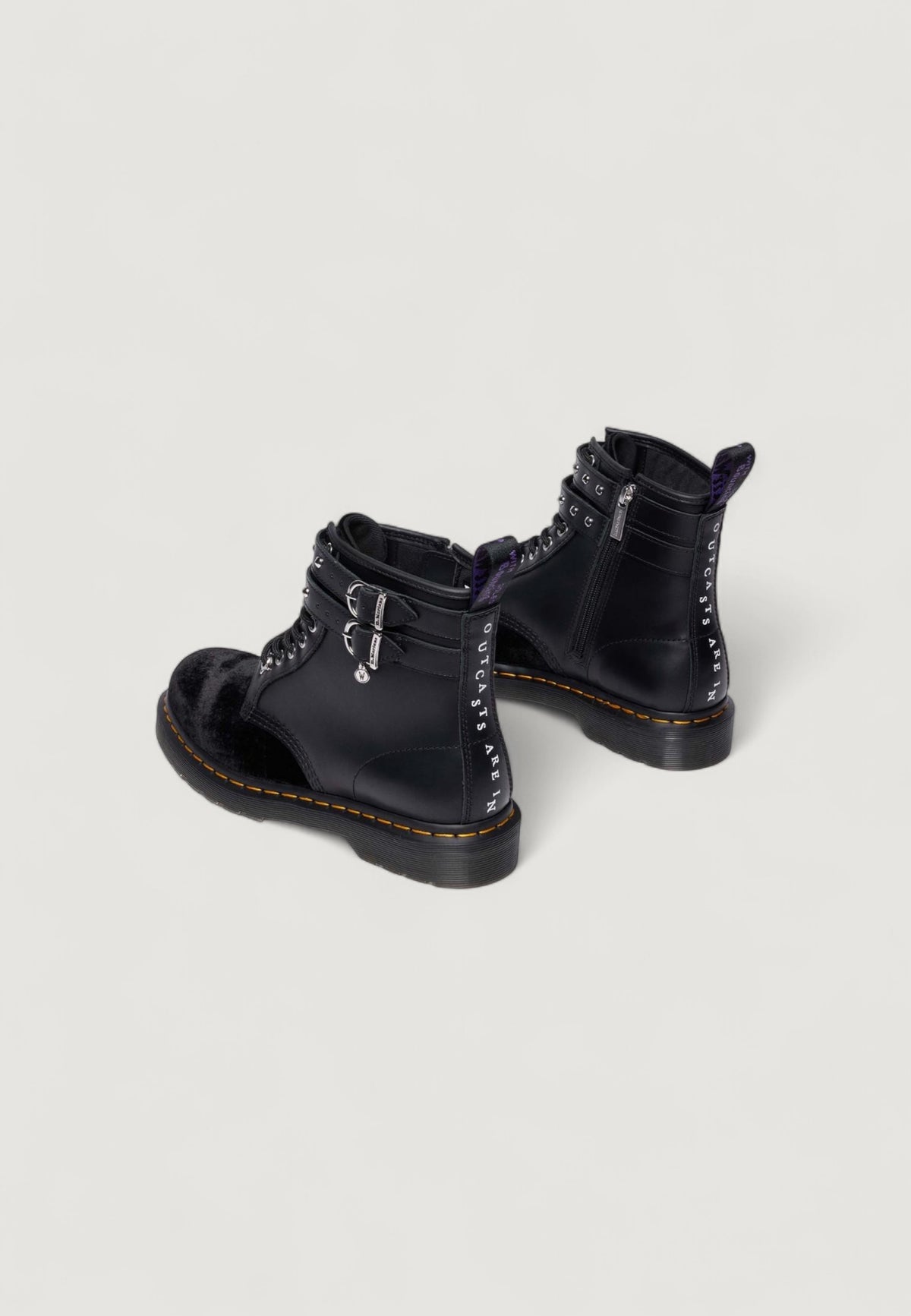 Anfibi Dr. Martens 1460 Wdn Smooth+Velvet
