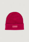 Berretto Calvin Klein PATCH CHUNKY RIB COTTON BEANIE