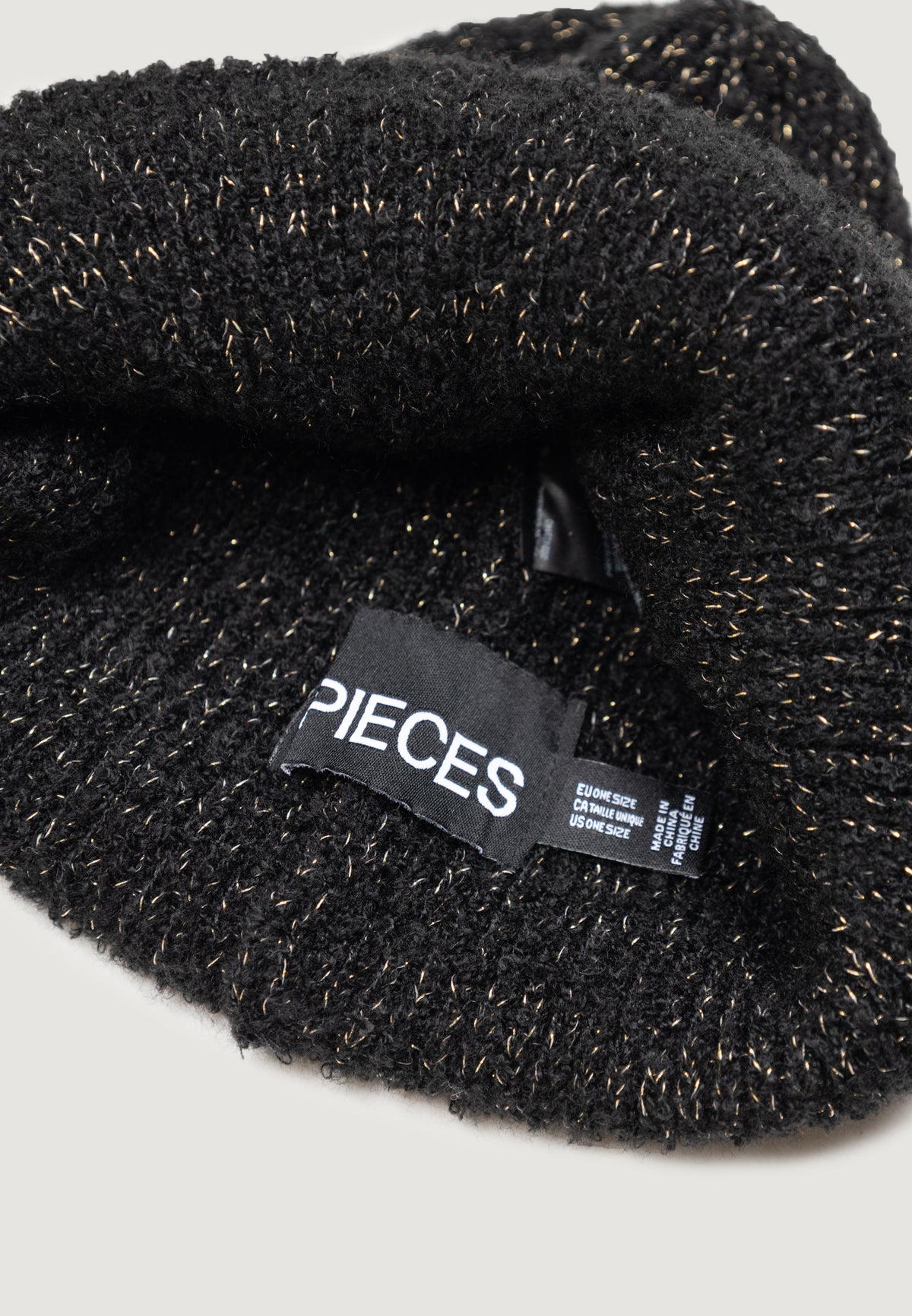 Berretto Pieces Pcpyron Lurex Hood Noos Bc