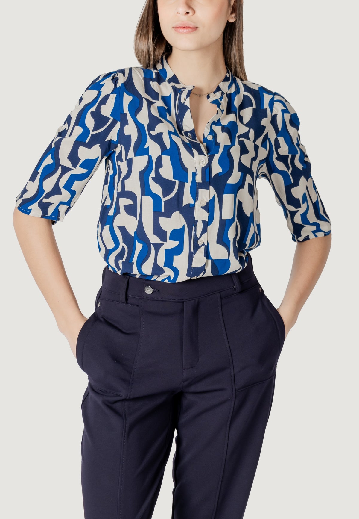 Blusa manica corta Ichi IHVERA SH19