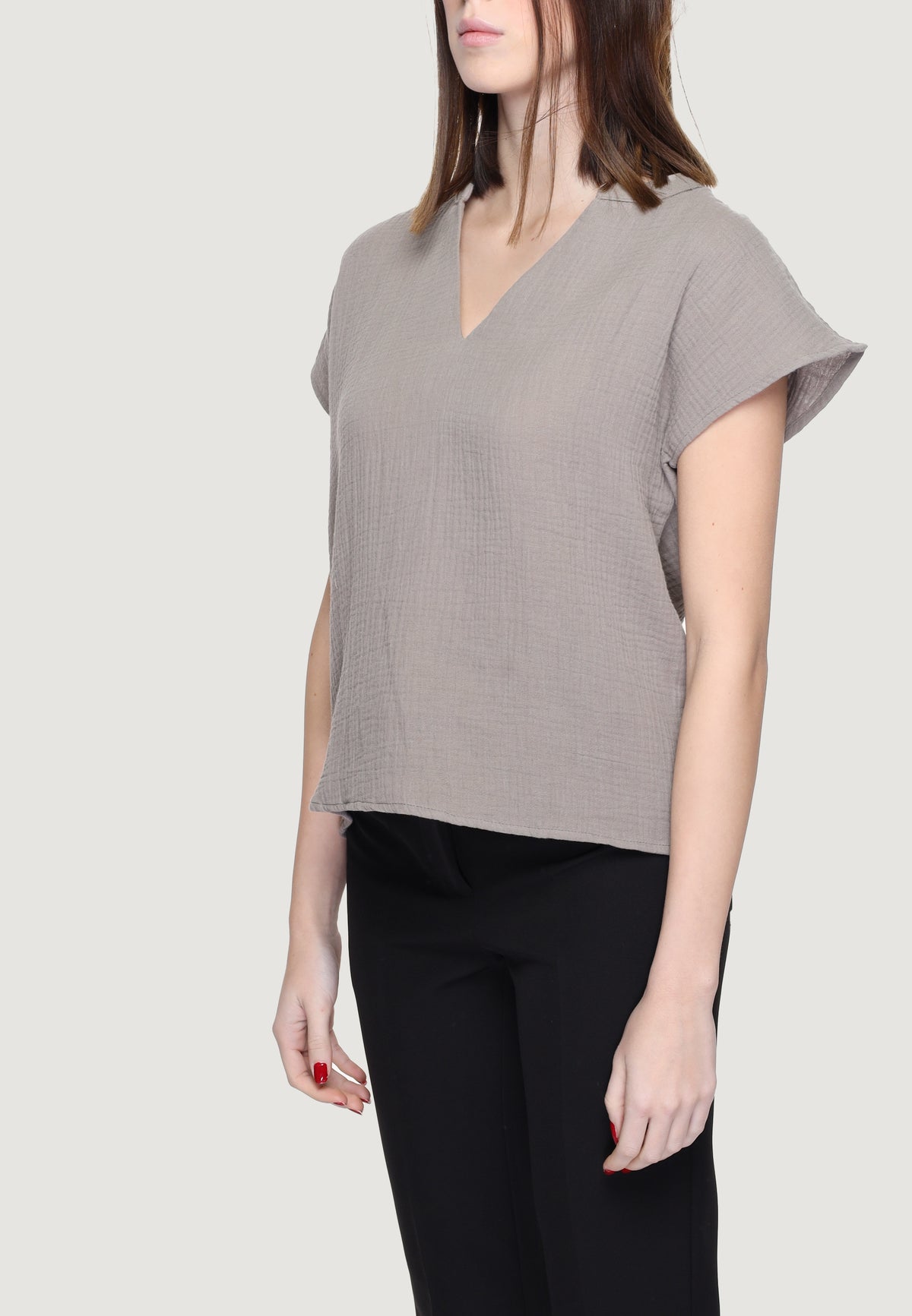 Short sleeves blouses Jacqueline de Yong DYTHEIS LIFE S/S TOP WVN DIA