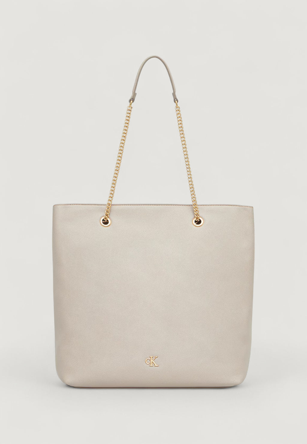 Borsa Calvin Klein MINIMAL MONOGRAM CHAIN TOTE