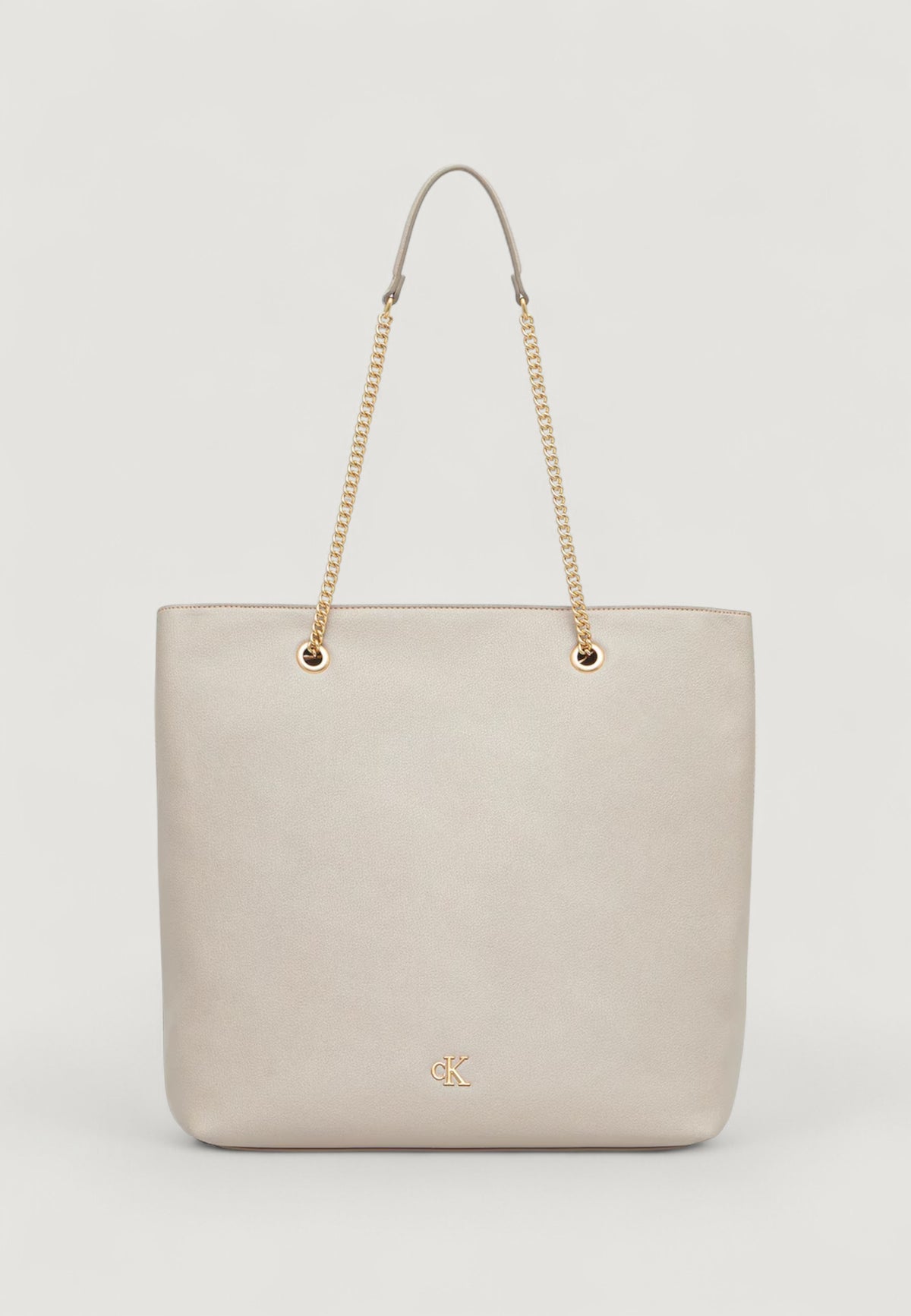 Borsa Calvin Klein MINIMAL MONOGRAM CHAIN TOTE