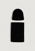 Box sciarpa e cappello Tommy Hilfiger TH FLAG BEANIE & SCARF GP