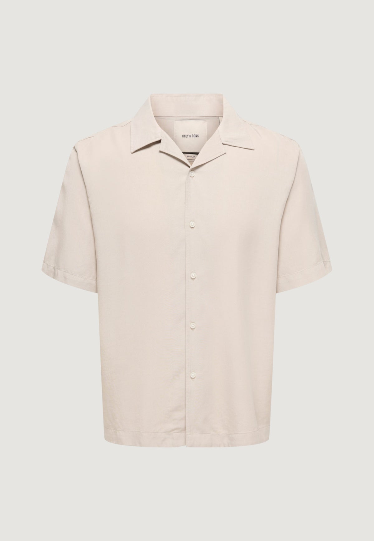Camicia manica corta Only & Sons Onsperu Ss Reg Tencel Shirt Noos