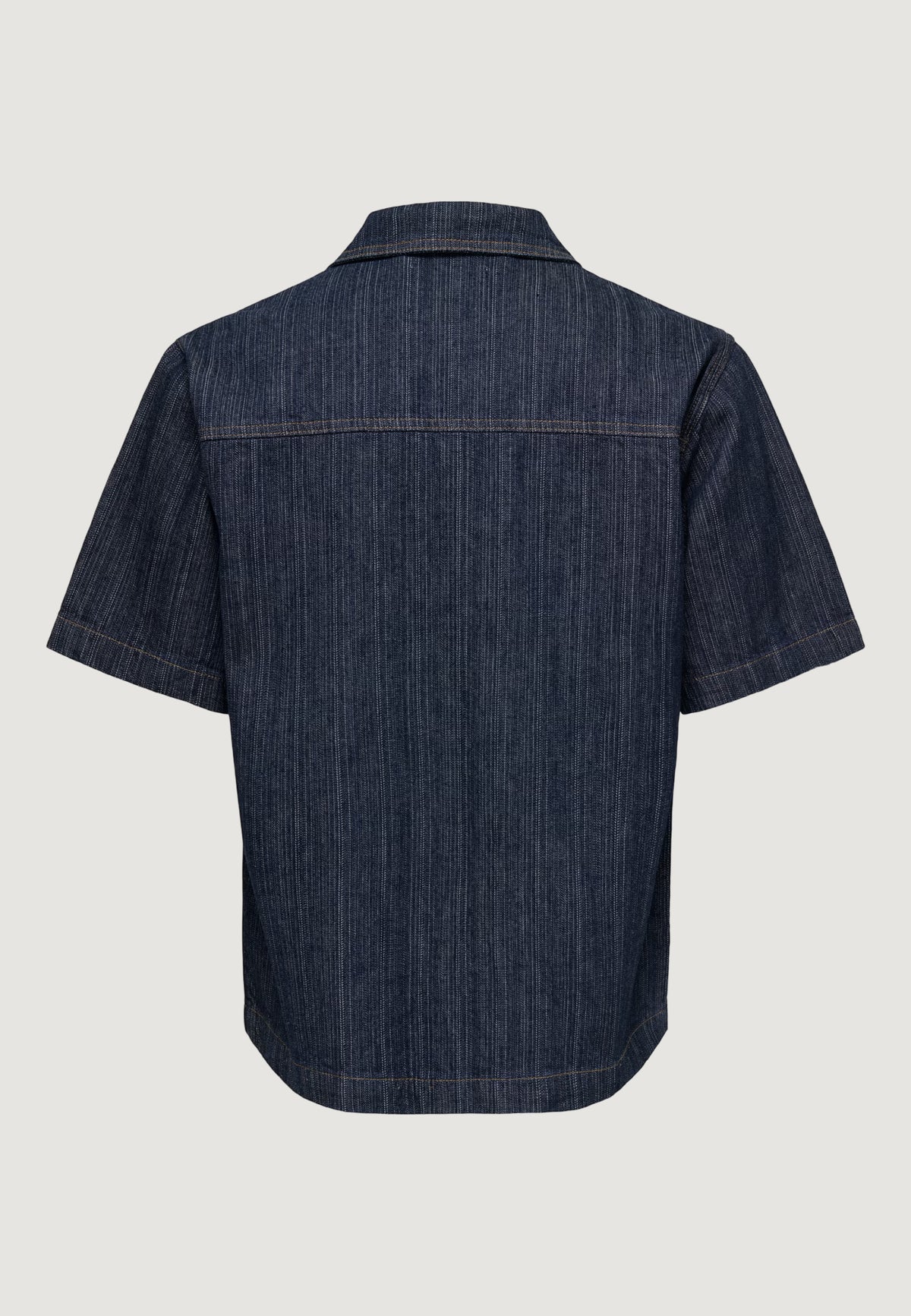Short sleeve shirt Only & Sons Onswayne S/S Db 7354 Azg Dnm Shirt