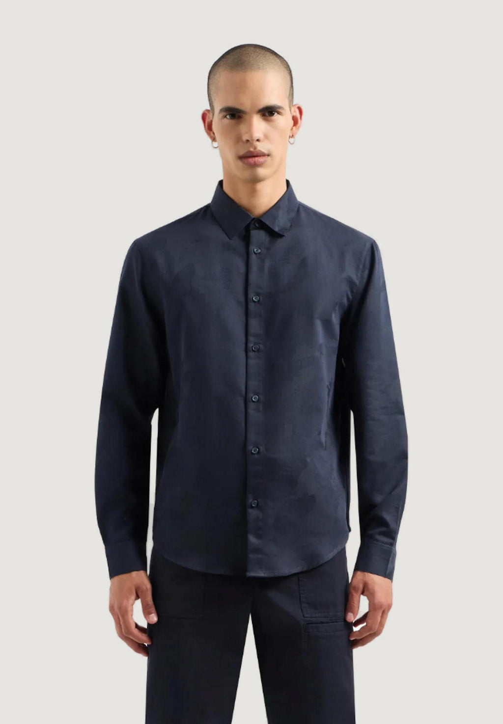 Long sleeve shirt Armani Exchange 3DZCL4 ZN3JZ
