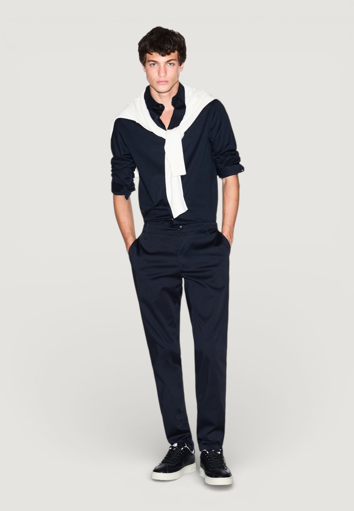 Camicia manica lunga Armani Exchange 8NZCBD ZN10Z
