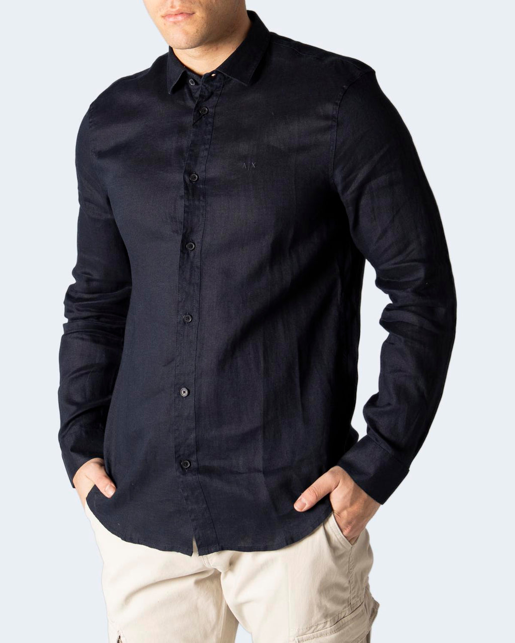 Camicia manica lunga Armani Exchange 8NZC50 ZNCFZ