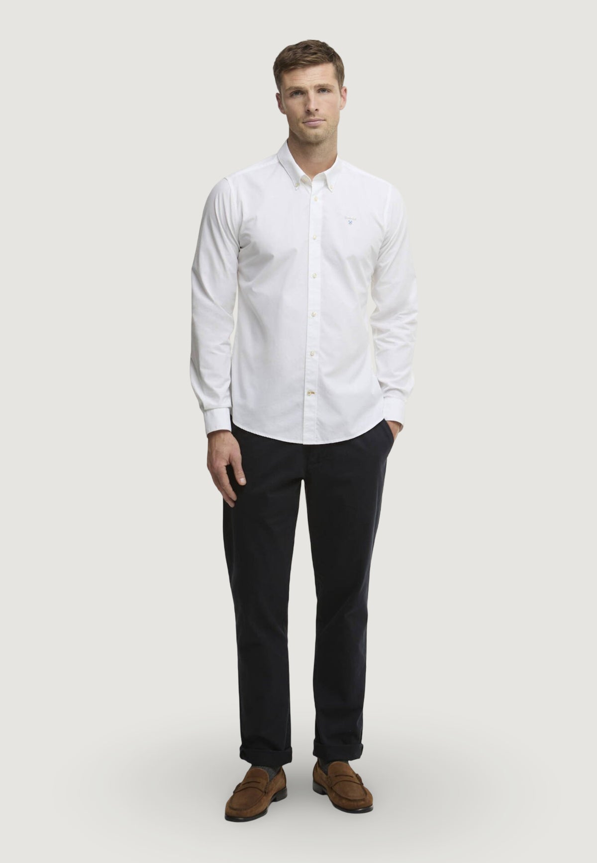 Camicia manica lunga Barbour TREEPORT POPLIN