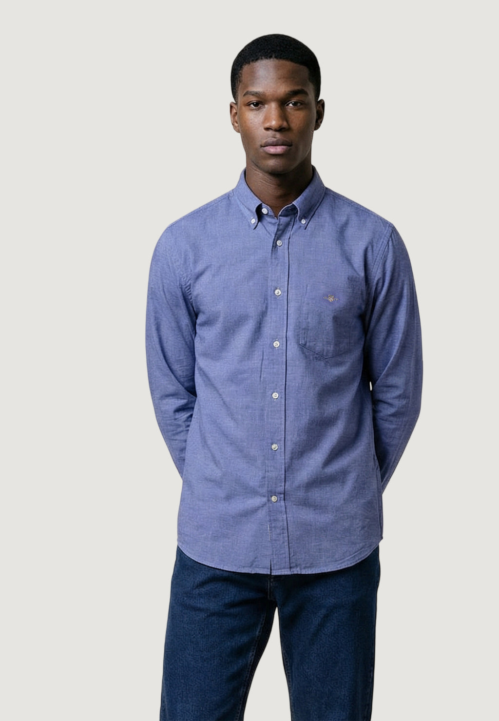Camicia manica lunga Gant REG CLASSIC POPLIN SHIRT