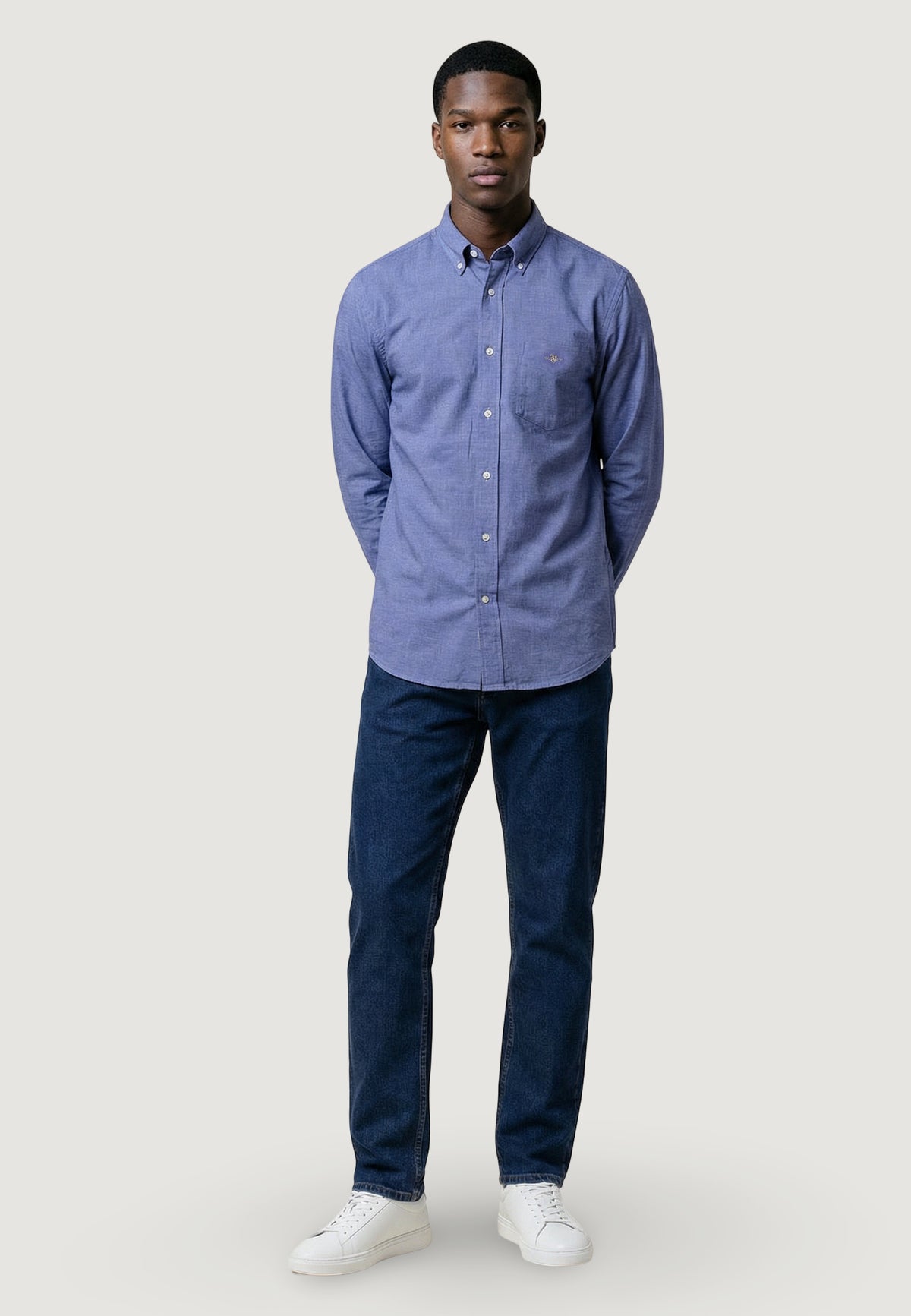 Camicia manica lunga Gant REG CLASSIC POPLIN SHIRT