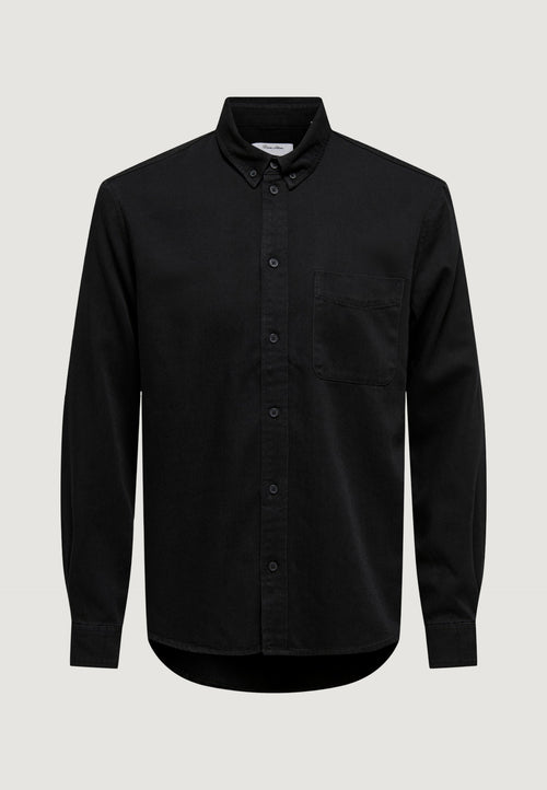 Long sleeve shirt Only & Sons Onsorson Regular Yfm Dnm Shirt Noos