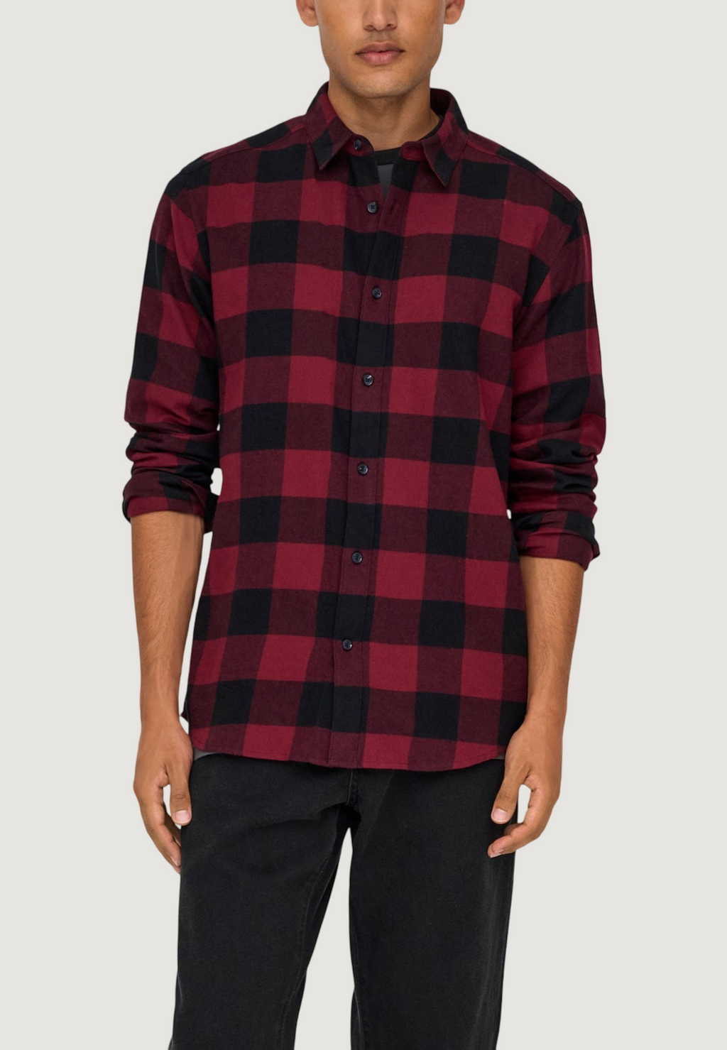 Camicia manica lunga Only & Sons ONSGUDMUND LS CHECKED SHIRT NOOS