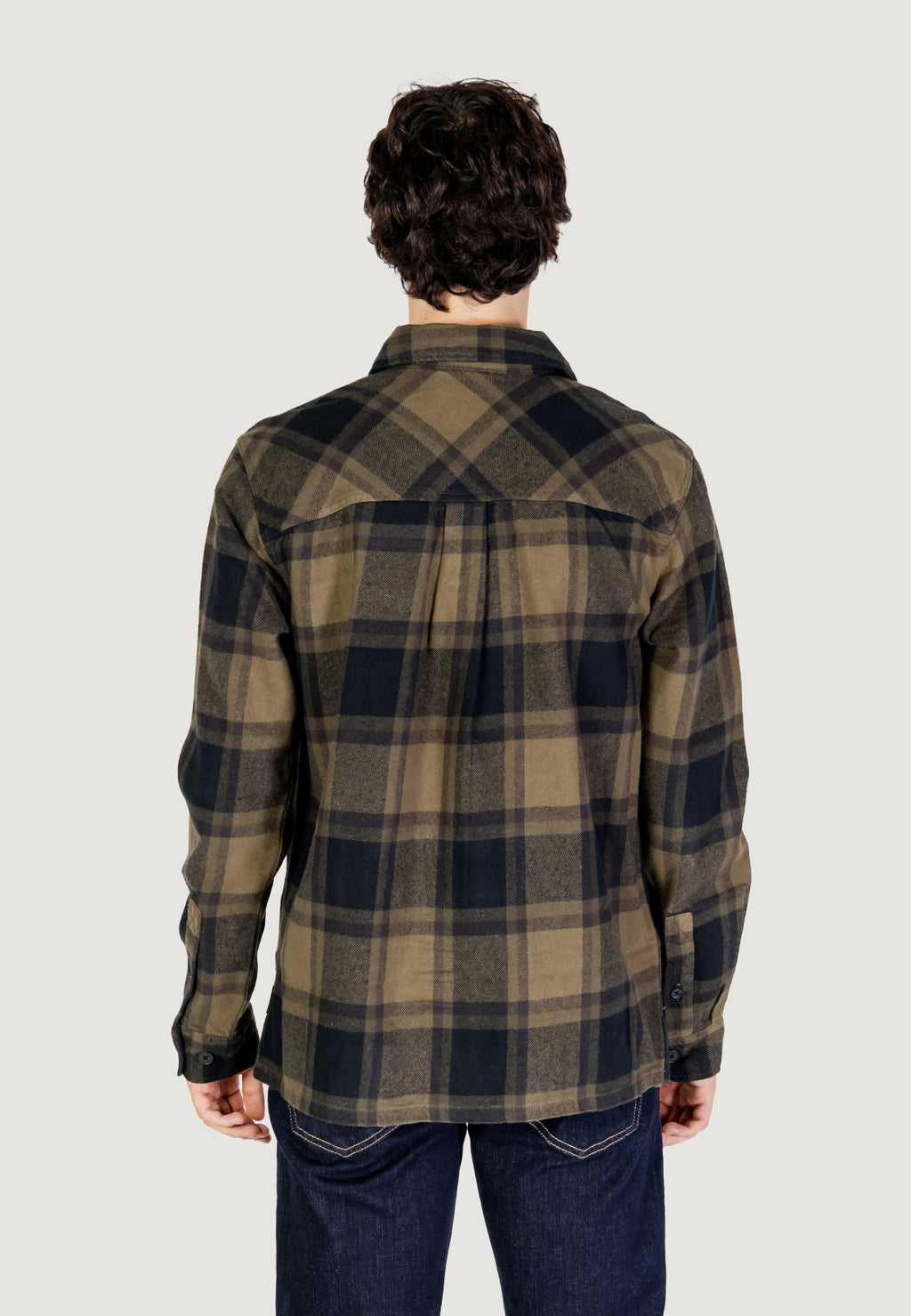 Long sleeve shirt Only & Sons ONSCEDRIC LIFE CHECK OVERSHIRT NOOS