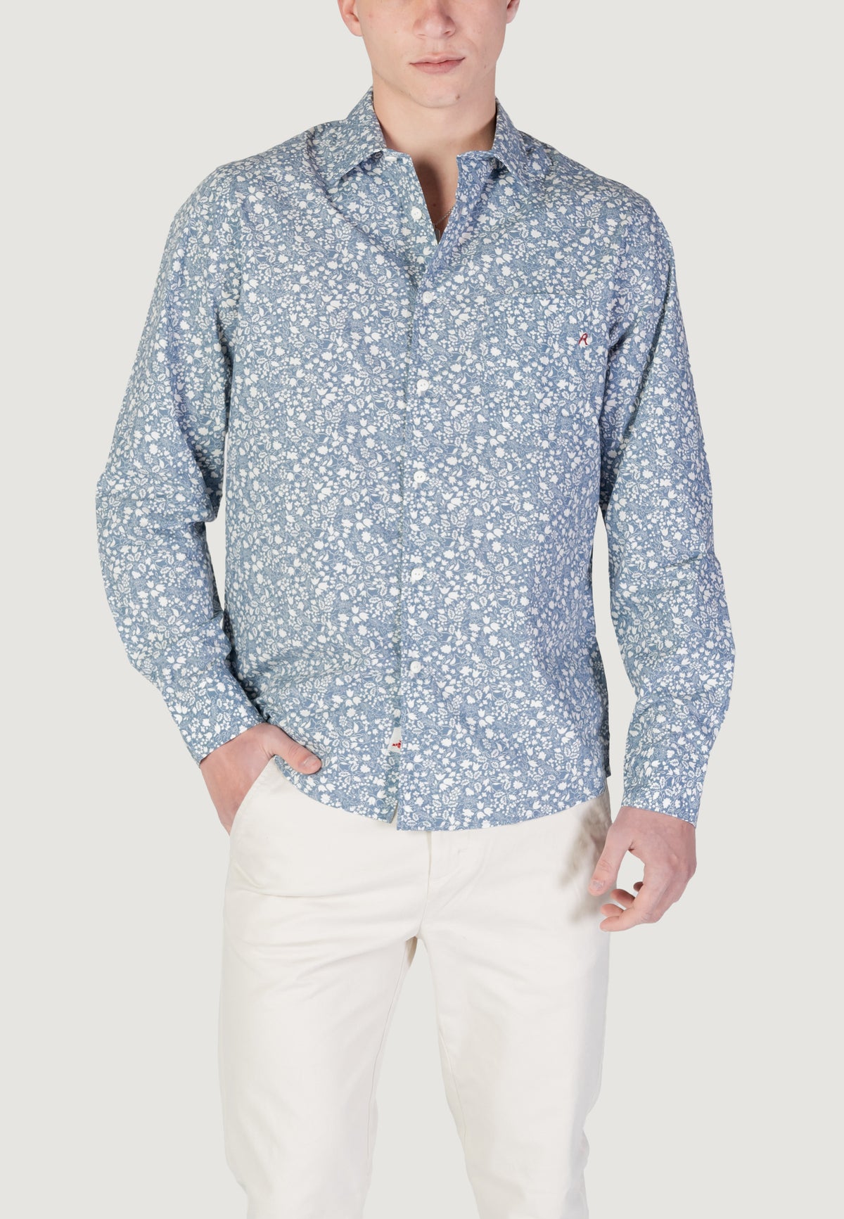 Camicia manica lunga Replay M4148.000.75020