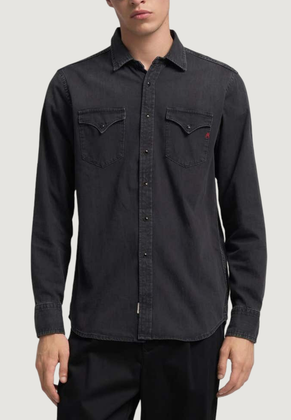 Camicia manica lunga Replay REGULAR