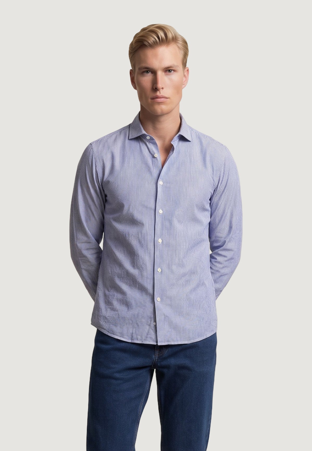 Camicia manica lunga Twins 62 39364-229