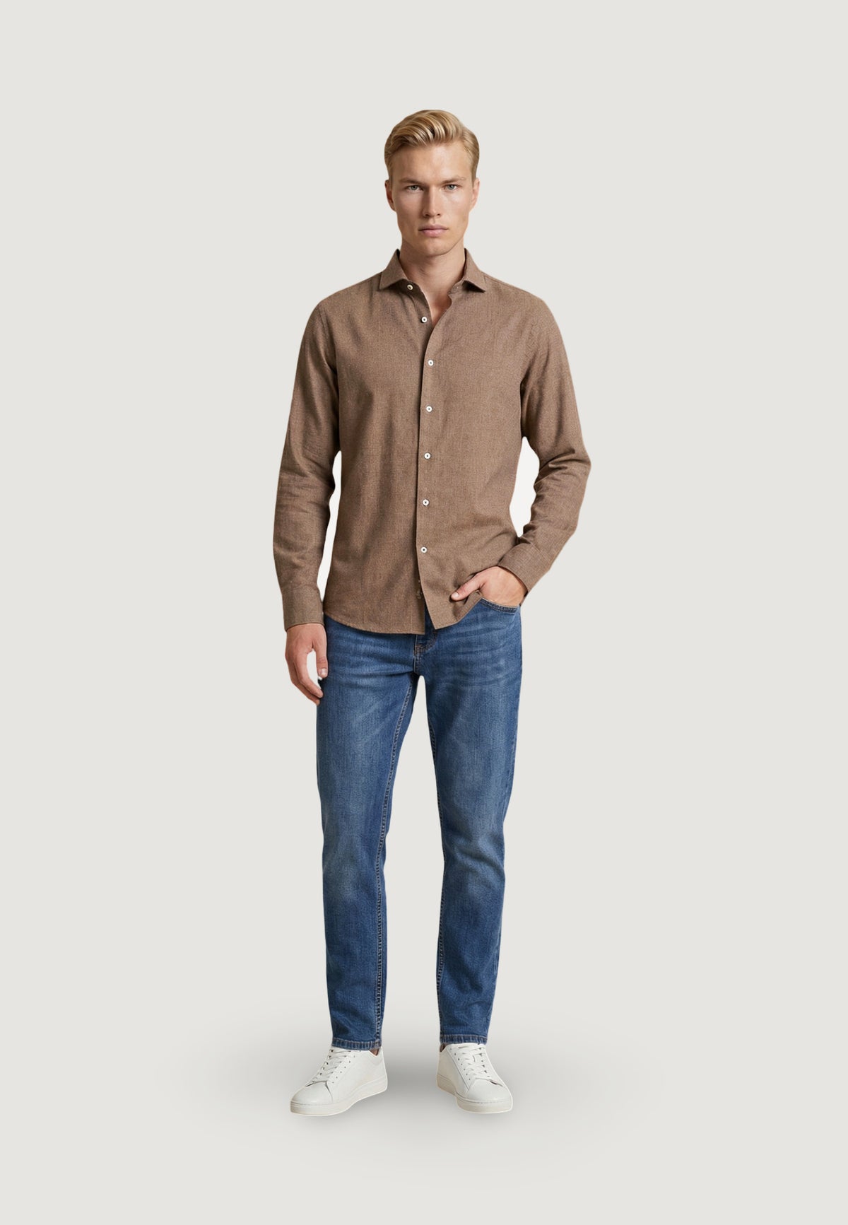 Camicia manica lunga Twins 62 39362-229