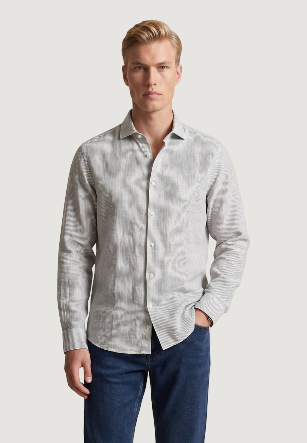 Camicia manica lunga Twins 62 39364-229