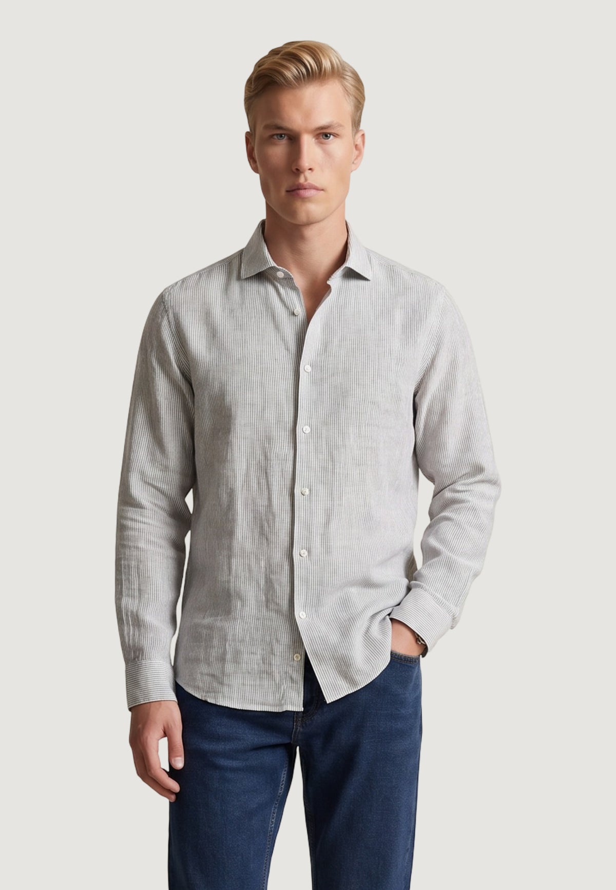 Camicia manica lunga Twins 62 39364-229