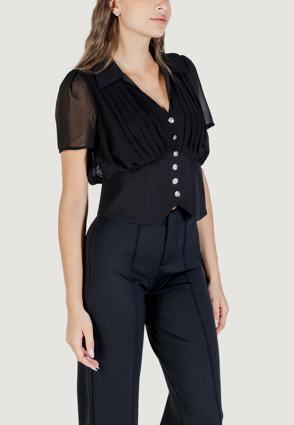 Short sleeves shirts Morgan De Toi 242-OPLIA