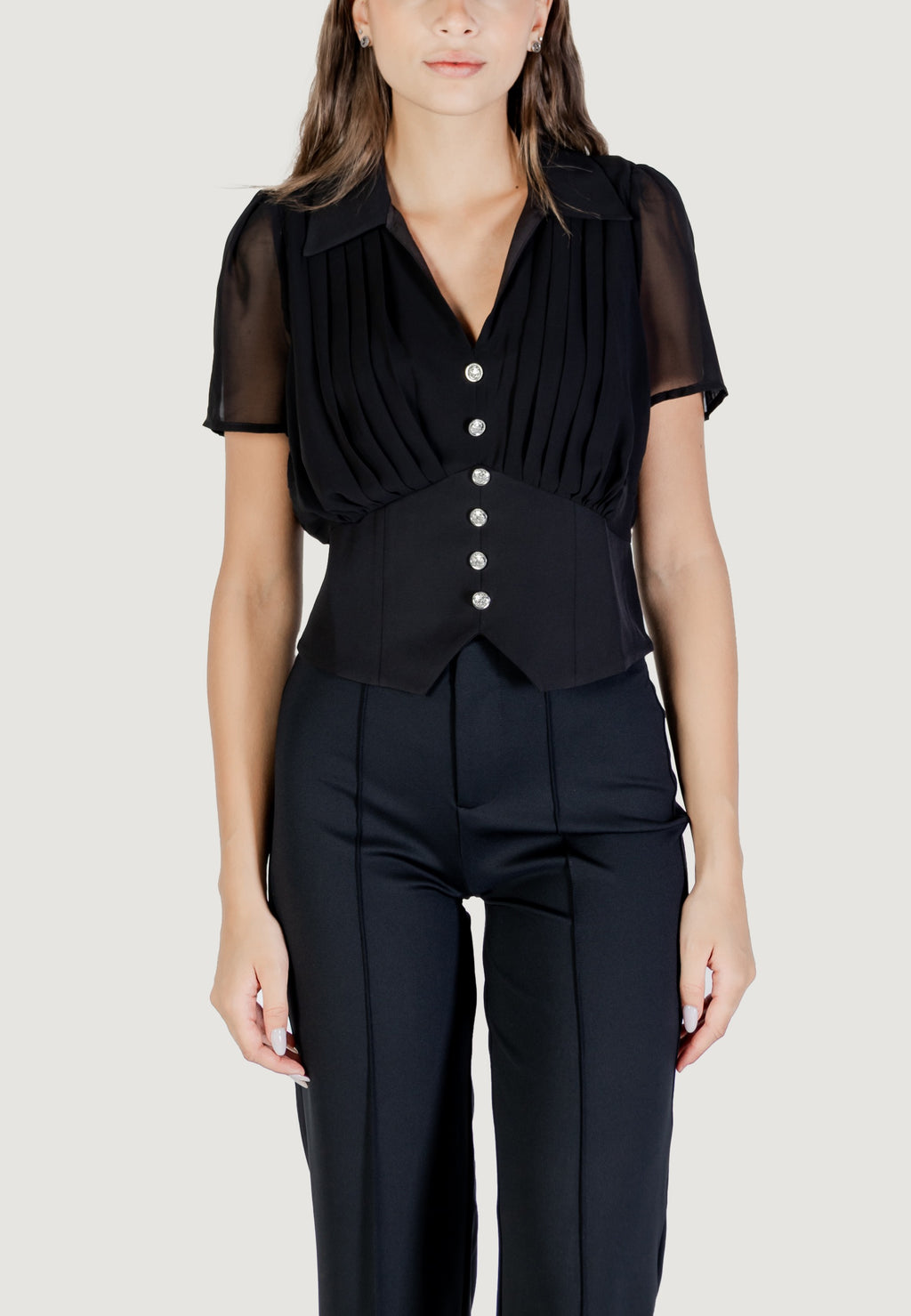 Short sleeves shirts Morgan De Toi 242-OPLIA