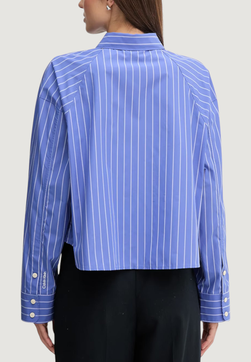 Long sleeves shirts Calvin Klein Jeans YD STRIPE BOXY CROPP