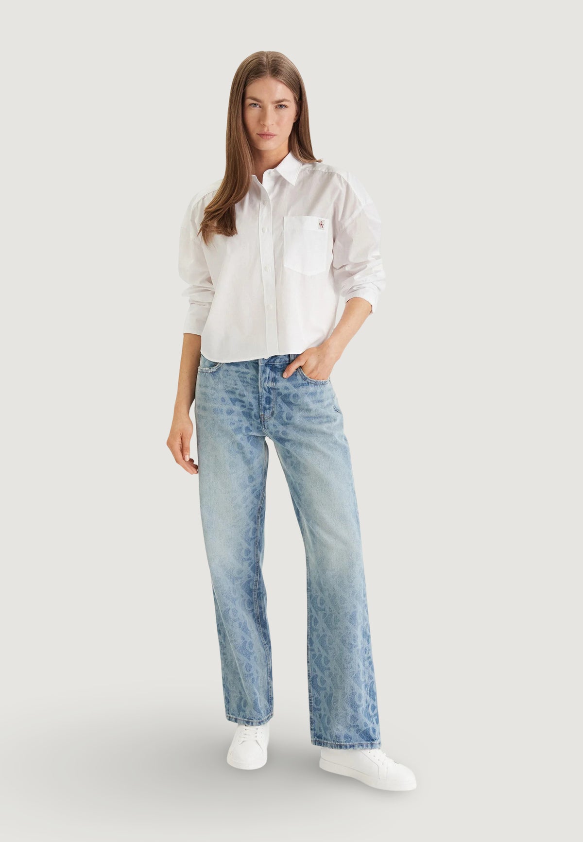 Camicia manica lunga Calvin Klein Jeans LV047F148G