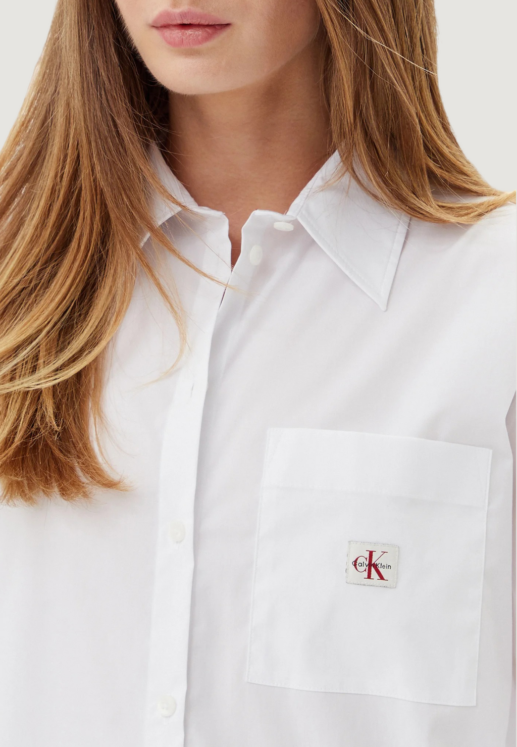 Long sleeves shirts Calvin Klein Jeans POPLIN RELAXED SHIRT
