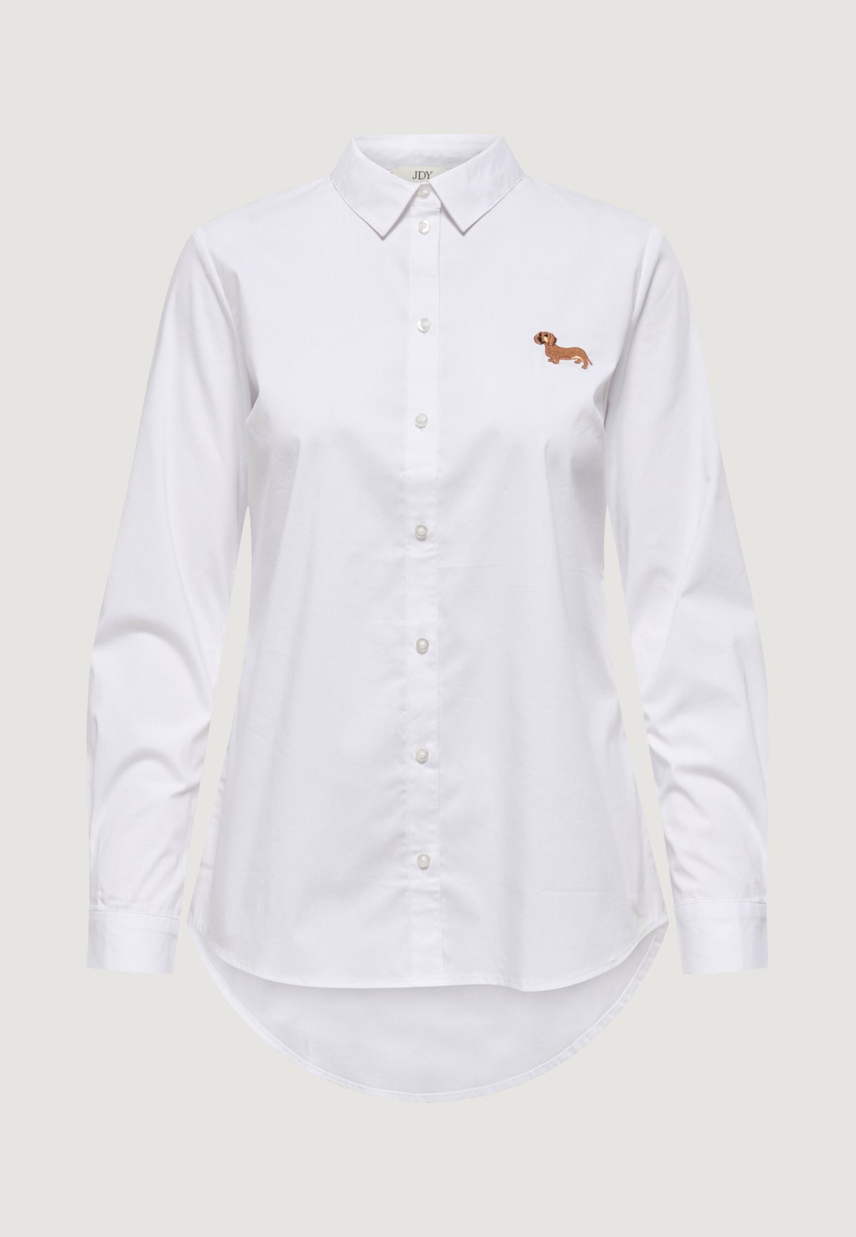 Camicia manica lunga Jacqueline de Yong Jdymio L/S Embroidery Shirt Wvn Noos