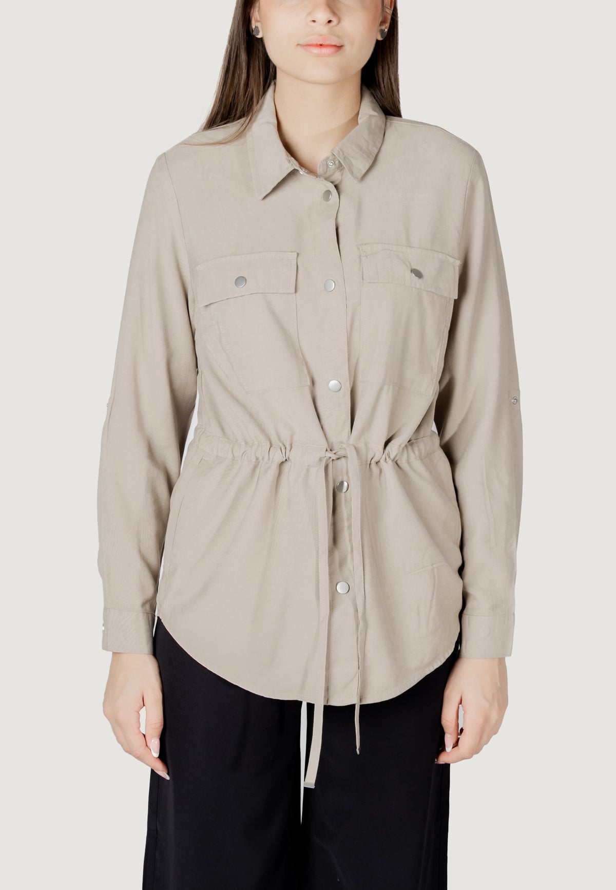 Camicia manica lunga Only ONLARIS LIFE 4/5 FEM CARGO JACKET CC WVN