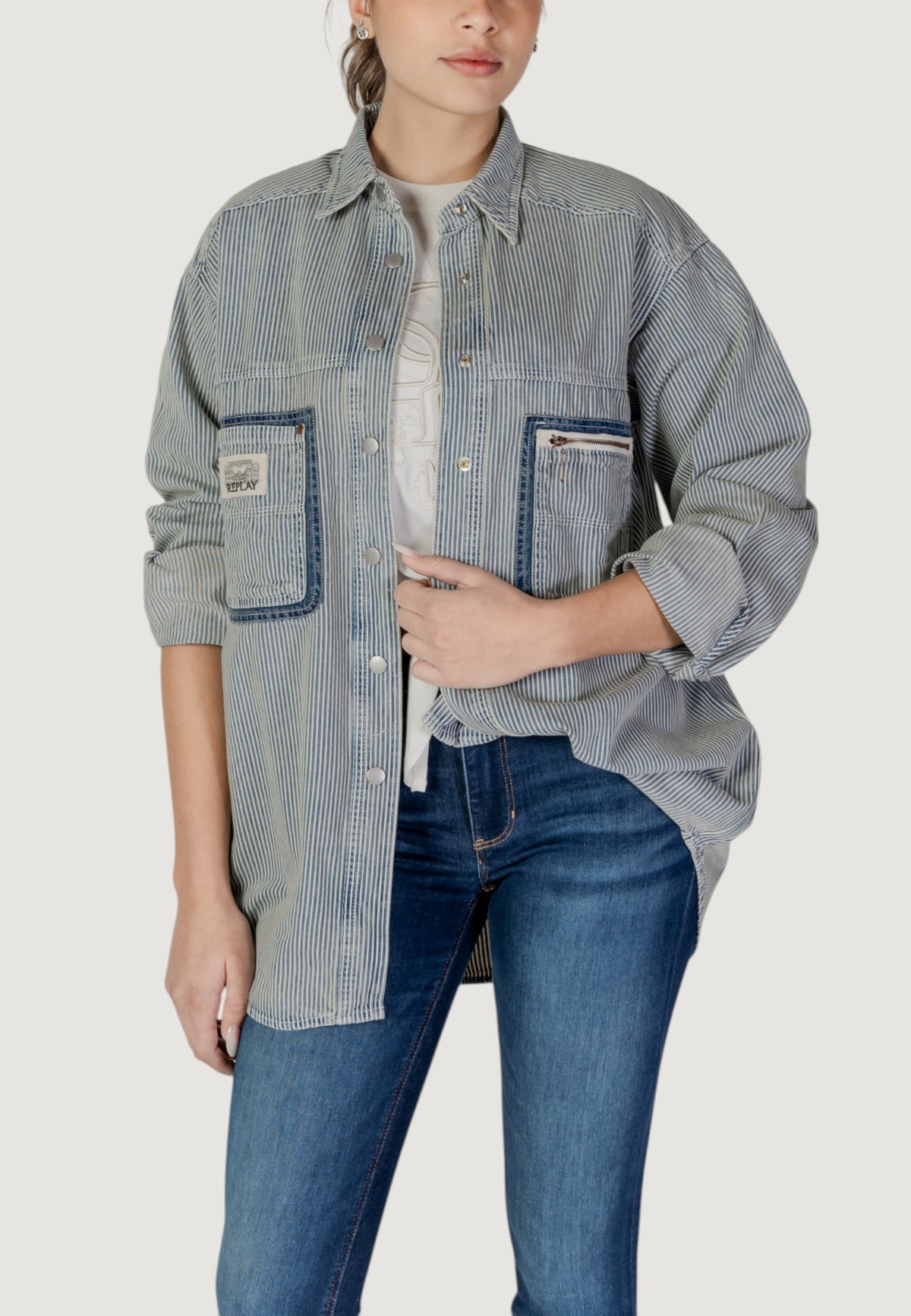 Camicia manica lunga Replay W2188.000.850 89A