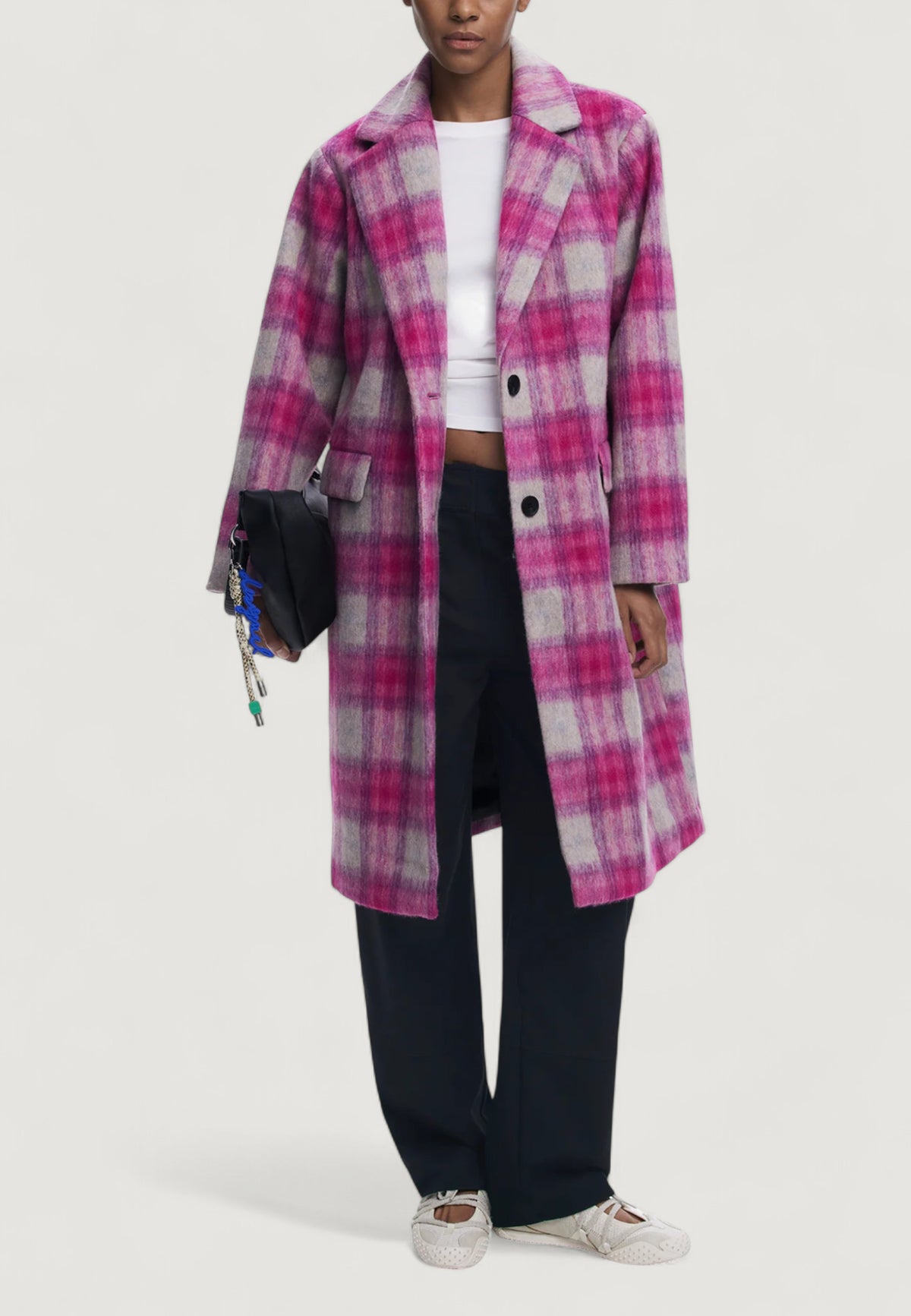 Cappotto Desigual COAT_PINKCHECK