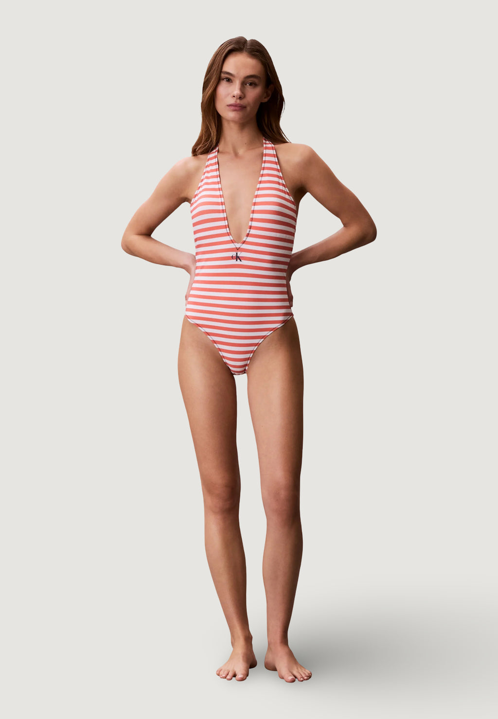 Swimsuit Calvin Klein Jeans PLUNGE ONE PIECE