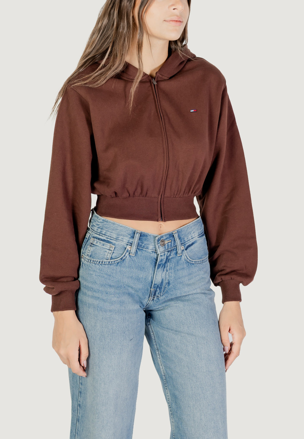 Felpa con cappuccio Tommy Hilfiger Jeans TJW RLX CRP S-FLAG Z