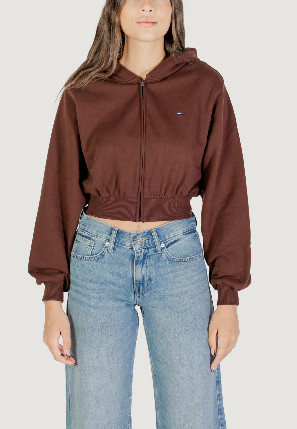 Felpa con cappuccio Tommy Hilfiger Jeans TJW RLX CRP S-FLAG Z