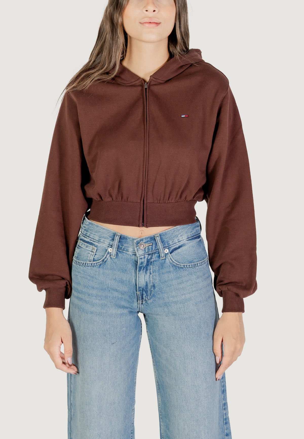 Felpa con cappuccio Tommy Hilfiger Jeans TJW RLX CRP S-FLAG Z