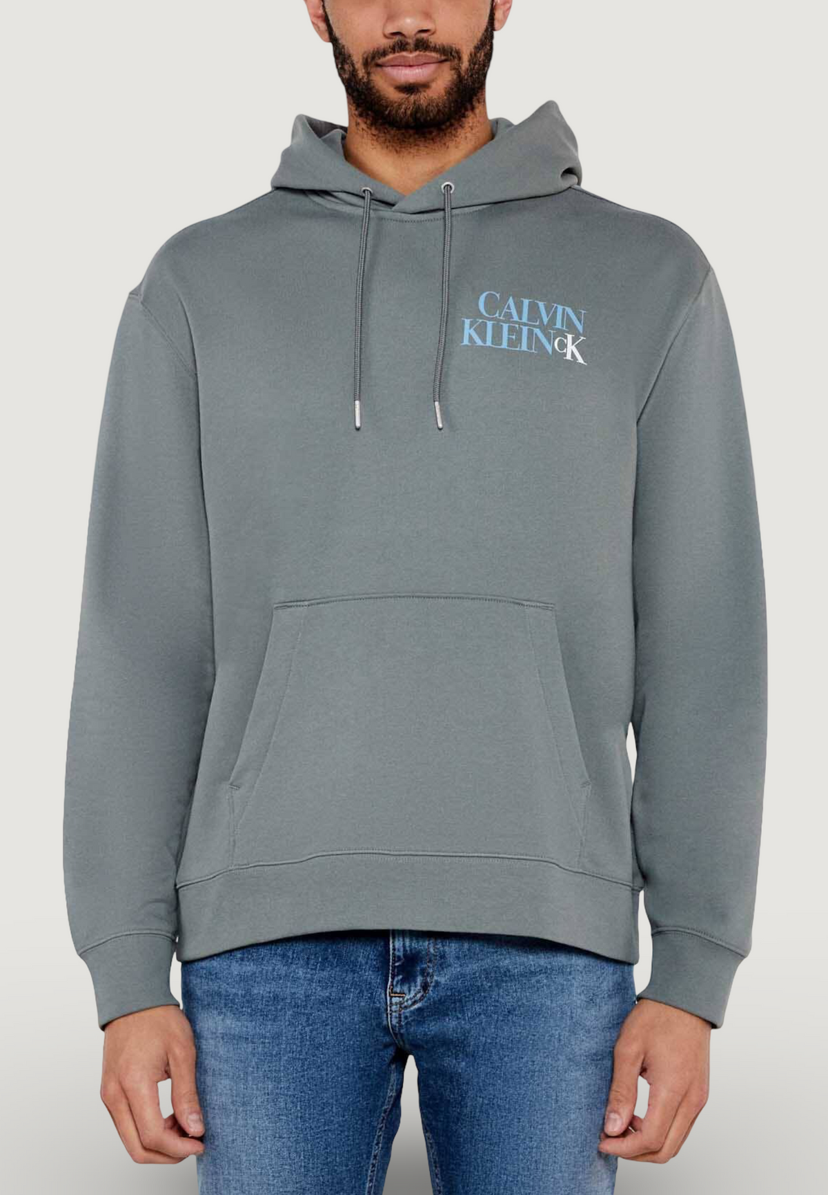 Felpa con cappuccio Calvin Klein Jeans LS EU 350TERRY CALVI