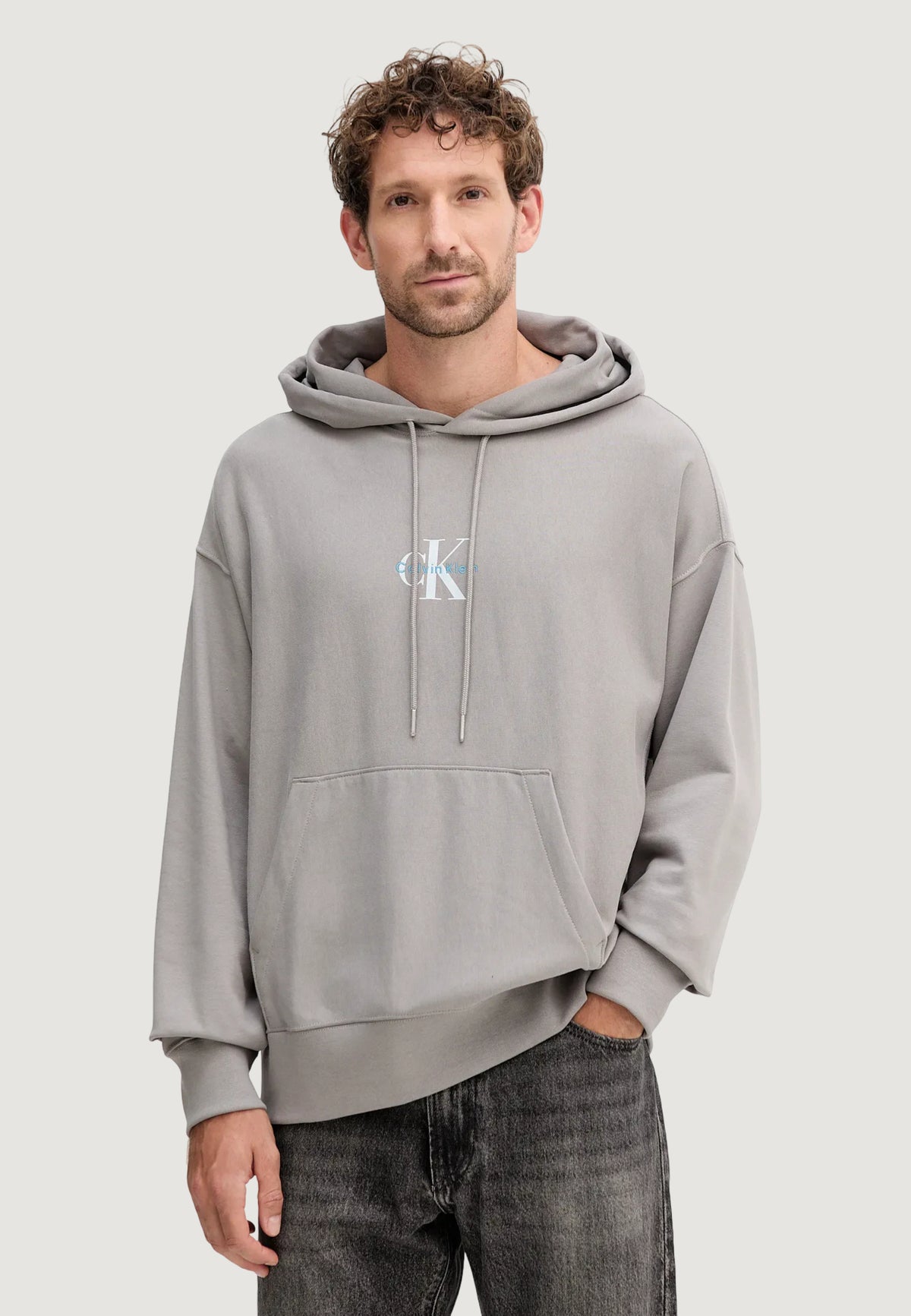 Hoodie Calvin Klein Jeans PREMIUM TERRY MICRO