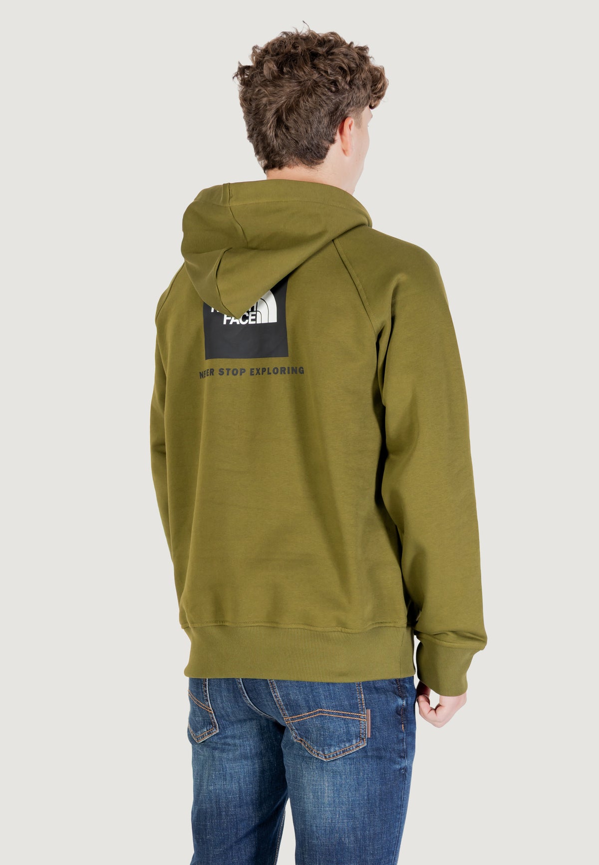 Felpa con cappuccio The North Face M RAGLAN BOX NSE HOODIE