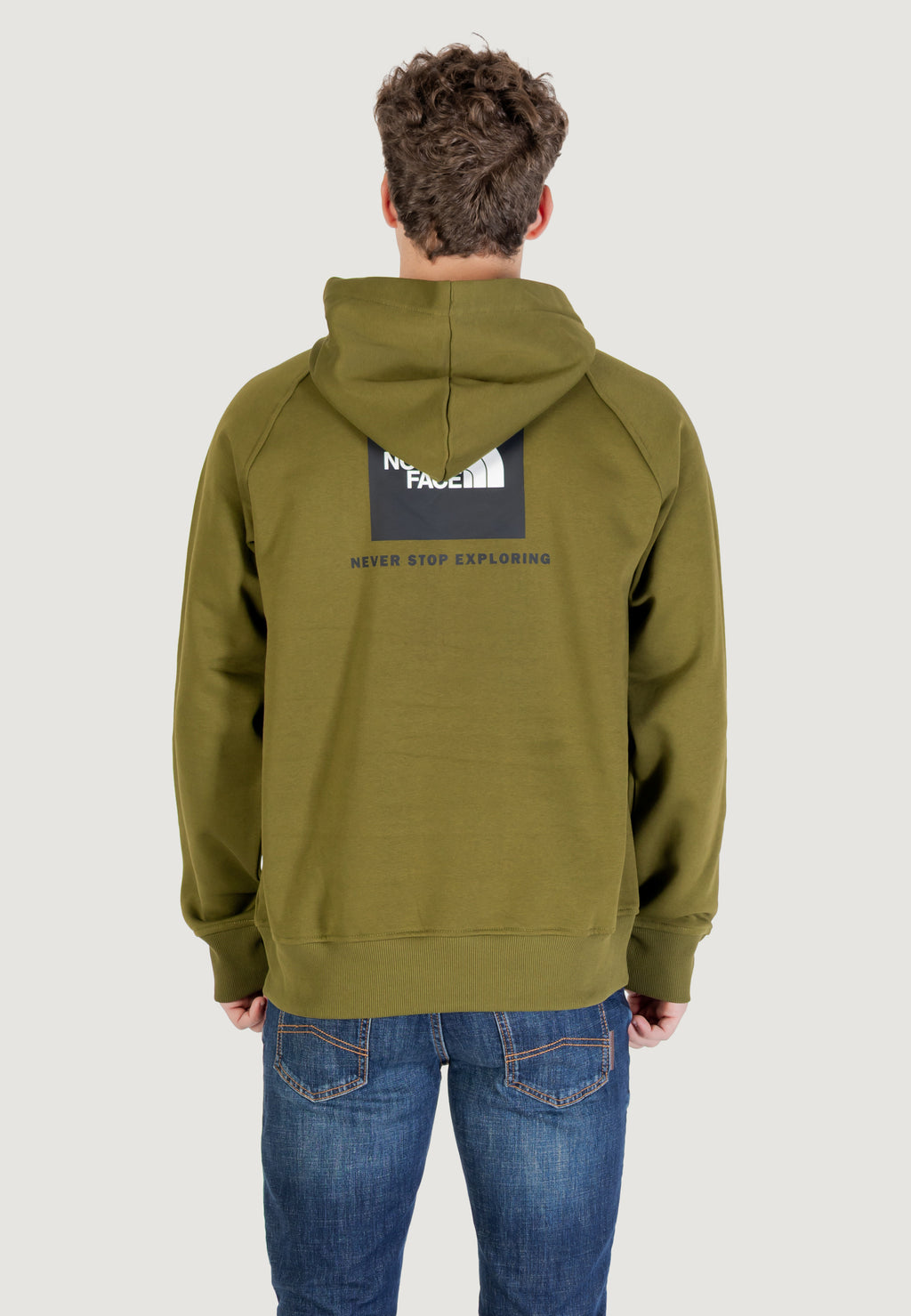 Felpa con cappuccio The North Face M RAGLAN BOX NSE HOODIE