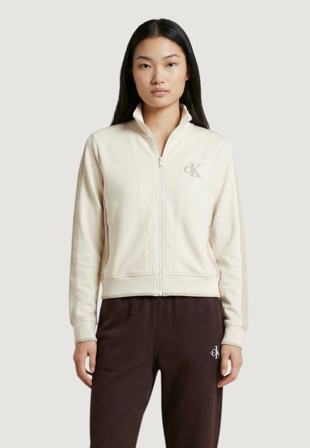 Felpa senza cappuccio Calvin Klein Jeans LV047E226G