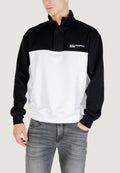 Felpa senza cappuccio Karl Lagerfeld Jeans KLJ REG BLOCKED HALF ZIP SWEAT