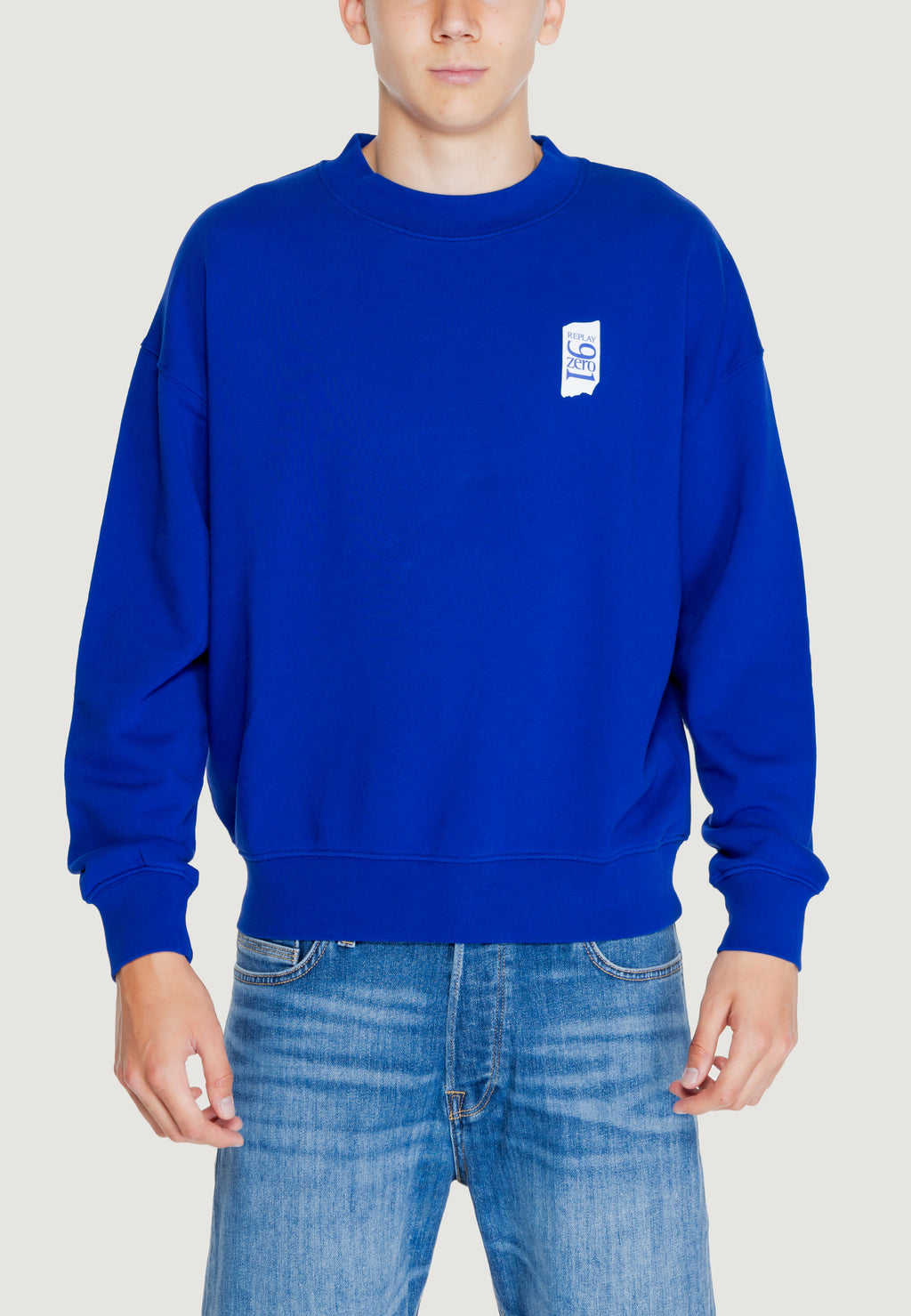 Felpa senza cappuccio Replay COTTON FLEECE