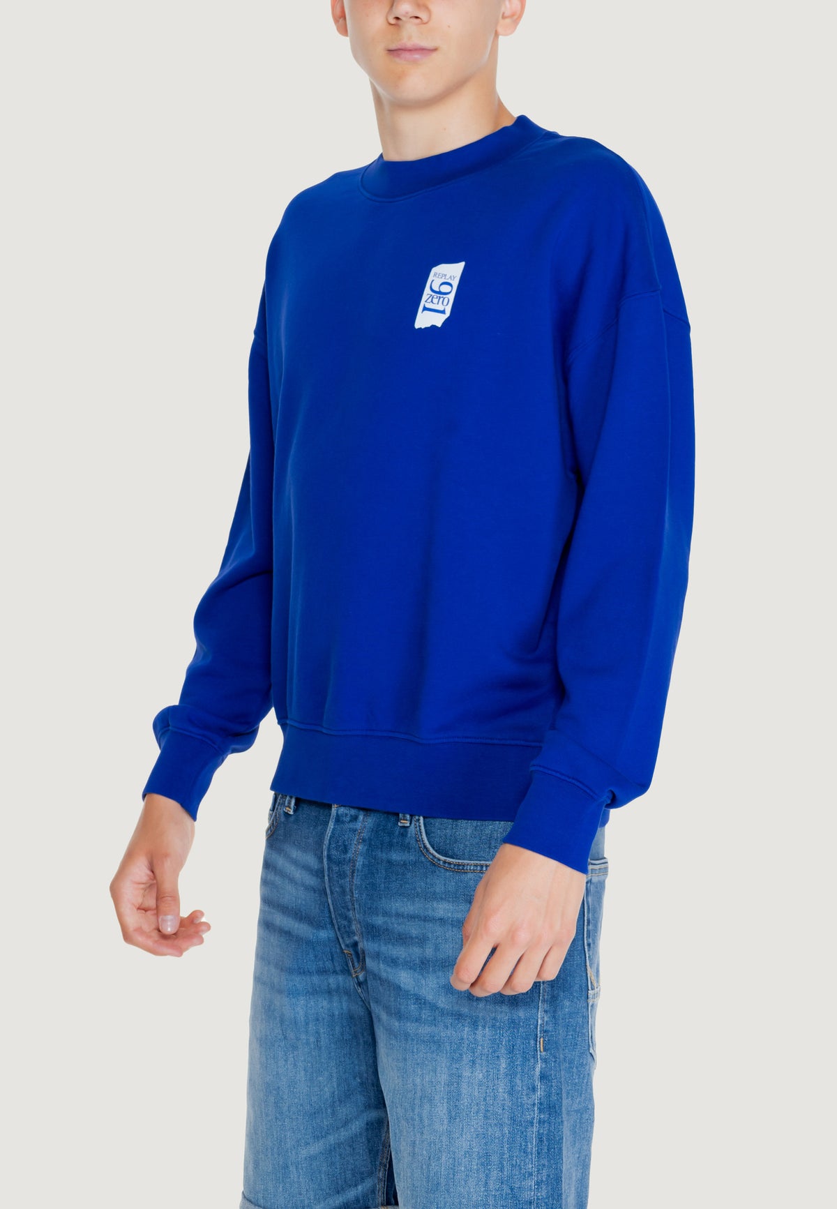 Felpa senza cappuccio Replay COTTON FLEECE